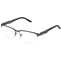 FILA Lunettes de vue - - VFI997 - Noir - Bakélite &amp; métal - 57/16/145
