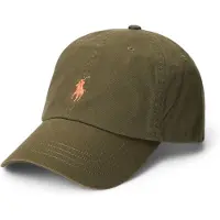 Ralph Lauren Casquette kaki / saumon
