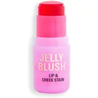 Revolution Gelée Blush en stick pour lèvres et joues couleur rose fraise 5,5 g