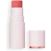 Makeup Revolution Peau de soie Blush Bâton de crème couleur pêche Pink 4,5 g