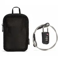 Pacsafe Prosafe 1000 Cadenas à combinaison avec câble en acier