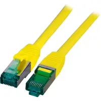 EFB Elektronik MK6001.25Y RJ45 Patchkabel S/FTP, Cat.6A, LSZH, 25m, gelb