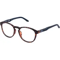 FILA Lunettes de vue - - VFI875 - Avana scura opaca (marron mat) - Iniettato (plastique) - Forme ronde
