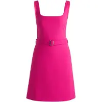 HUGO Kamena 10218228 01 Sleeveless Short Dress Rose 42 Femme