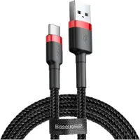 Baseus Cafule 2A 3M Usb to Usb-C Cable (Red/Black)