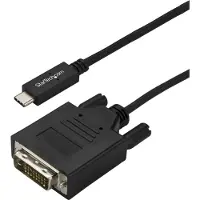 StarTech.com Câble adaptateur USB-C vers DVI - STARTECH - 3 m - Noir - 1920 x 1200 - Thunderbolt 3