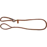 Kerbl Laisse pour chiens coulissante Roma 1,7 m Cuir Marron 81100