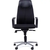 Topstar SU39A-BG0 Fauteuil de direction « High Sit up », noir, avec accoudoirs