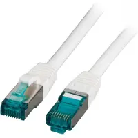 EFB Elektronik MK6001.15W RJ45 Patchkabel S/FTP, Cat.6A, LSZH, 15m, weiß