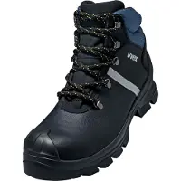 Uvex 2 construction Bottes S3 noir, bleu largeur 10 Gr. 51