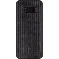 Mobilize Sac à livres élégant (Samsung Galaxy S8), Coque pour téléphone portable, Noir