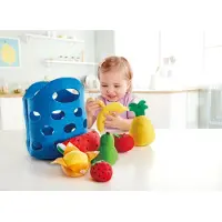 Hape Fruit Felt-fruit Basket 7 Units Multicolore 22.0 Enfants