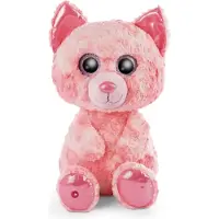 Nici Glubschis Dangling Cat Dreamie Teddy 45 Cm Rose Enfants