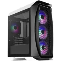 Aerocool ATX Semi-Tour Calculatrice Aero One Mini Frost RGB