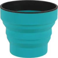 Lifeventure Silicone Ellipse Flexi-Mug, gobelet thermique, sarcelle