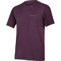 Endura Gv500 Foyle T Gravel Short Sleeve Jersey Violet XS Homme