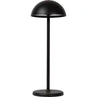 Lucide Lampe de table rechargeable Joy IP54 noir
