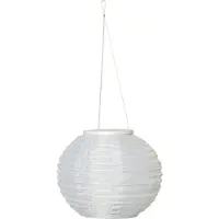 Star Trading Lampion solaire à LED 'Festival', blanc, batterie, 1 ww LED
