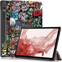 Cover-Discount Galaxy Tab S9+ - Étui Smart Tri-fold BD (Samsung Galaxy Tab S10+, Samsung Galaxy Tab S9+), Étui pour tablette, Multicolore
