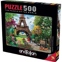 Perre/Anatolian ANATOLIAN Puzzle Printemps à Paris 500 pièces