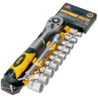 Mota Herramientas Ek510 Bit Box With Ratchet 12 Units Argenté