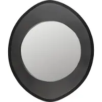 Dutchbone Aren Mirror Wood Noir S (55 x 5 cm)