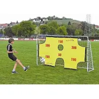 Spartan But de football 290 x 165 x 90 cm avec tapis d'entraînement