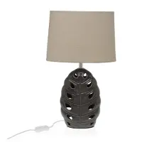 Versa Lampe de table versaversa céramique argentée 13 x 33 x 25 cm