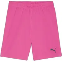 Puma Short Teamgoal Hommes - Rose fluo / Noir