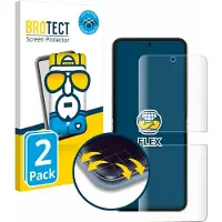 BROTECT Full-Screen Protection (Samsung Galaxy Z Flip6), Téléphone portable : film de protection, Transparent