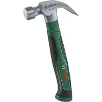 Bosch Marteau arrache-clou 340 g (acier carbone dur arrache-clou en V manche Softgrip faibles vibrations)
