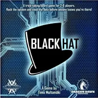 Dragon Dawn Productions Jeu de société Black Hat – Jeu de stratégie sur le thème des cyberpirates, à partir de 10 ans