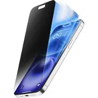 Cellularline Top Secret Glass Eclipse (Apple iPhone 16), Téléphone portable : film de protection, Transparent
