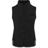 Normani Gilet de sport 'Barrie' gris / noir