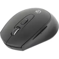Manhattan 190343 MW6200 Souris sans fil USB-A 6 boutons et roulette de souris noire
