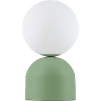 Opviq , 241646, lampe de bureau, menthe, CORPS MÉTALLIQUE, 15 x 15 x 28 cm