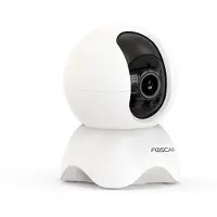 Foscam Caméra de Sécurité Intérieure X5, Caméra réseau, Blanc