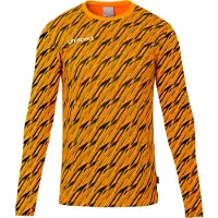 Uhlsport Maillot Progressive Tw manches longues enfants - Orange fluo / Noir