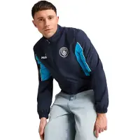 Puma Manchester City Fc Football Archive Full Zip Sweatshirt Bleu L