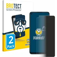 BROTECT Film anti-regards Anti-Spy Privacy Film de protection contre la lumière bleue (Xiaomi Redmi Note 9), Téléphone portable : film de protection, Bleu
