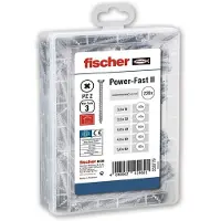 Fischer Group Vis à Tête Fraisée Cruciforme Fpfii Misterbox 558779 220 Unités
