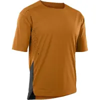 iON Scrub Amp Short Sleeve Enduro Jersey Marron L Homme