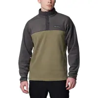 Columbia Pull-over de sport 'Steens Mountain' gris / kaki