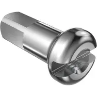 Dt Swiss Standard Nickel Plated Bike Nipples 100 Units Argenté 1.8 x 14 mm