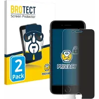 BROTECT Film anti-regards Anti-Spy Privacy Film de protection contre la lumière bleue (Apple iPhone SE (2ème génération)), Téléphone portable : film de protection, Bleu