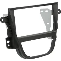 ACV Adaptateur de façade 2-DIN pour Opel Mokka 10/2012 > jet noir