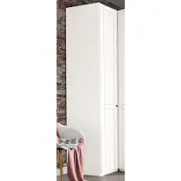 Wimex Armoire New York à portes battantes, blanche, taille au choix