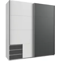 Wimex Armoire à portes coulissantes EMDEN