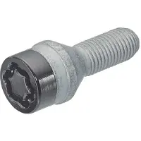 McGard Ensemble de serrures de jante , pas de vis M14x1,50, clé à 17, longueur 25 mm