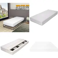 vidaXL Matelas 80 x 200 cm 7 zones de ressorts ensachés 20 cm H3 - Matelas - Matelas à ressorts - Matelas à ressorts